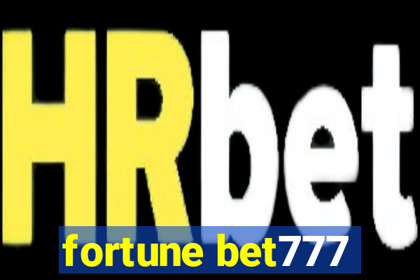 fortune bet777